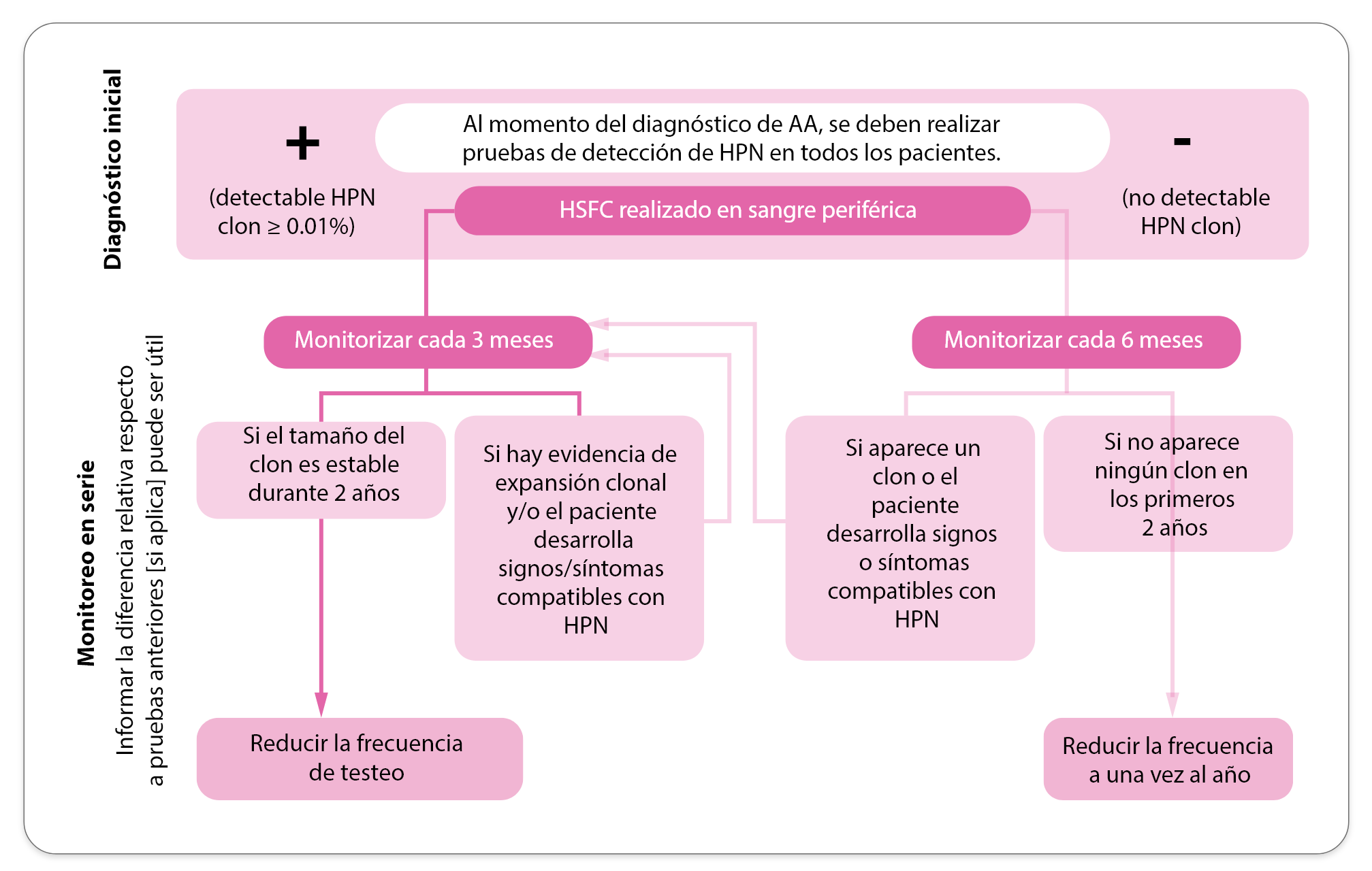 Recomendaciones clave para monitoreo de HPN