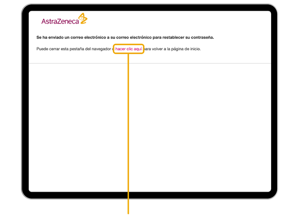 Tutorial de registro y contraseña. Paso 4
