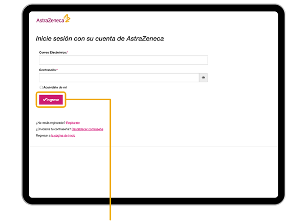 Tutorial de registro y contraseña. Paso 6