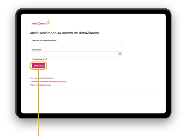 Tutorial de registro y contraseña. Paso 6