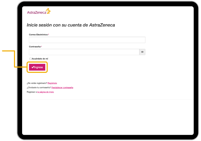 Tutorial de registro y contraseña. Paso 6