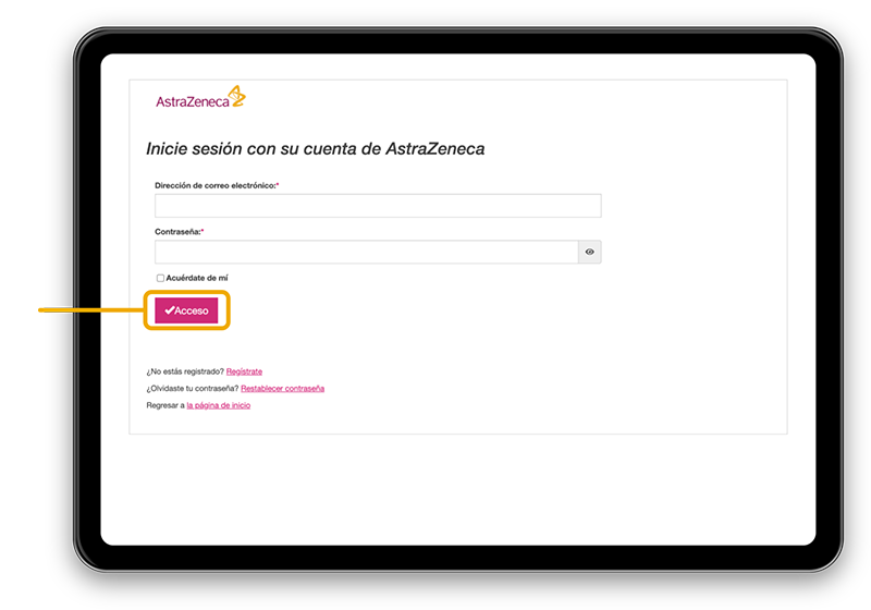 Tutorial de registro y contraseña. Paso 6